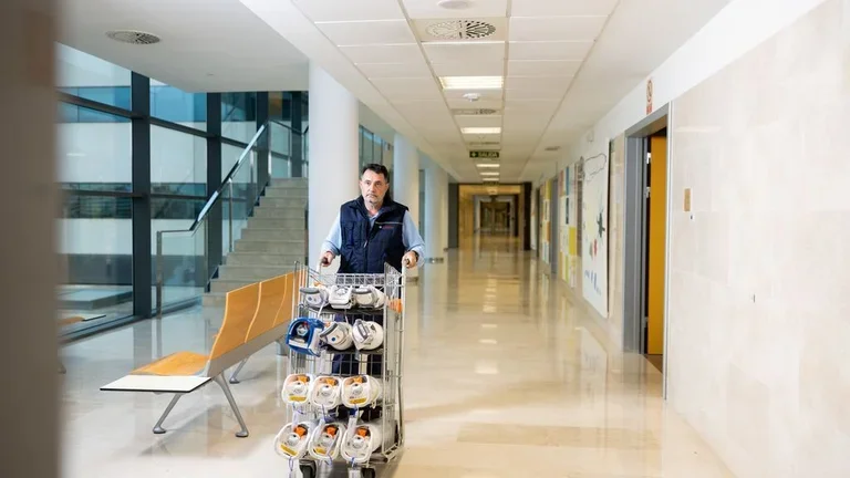 Flusso bombole ossigeno medicale