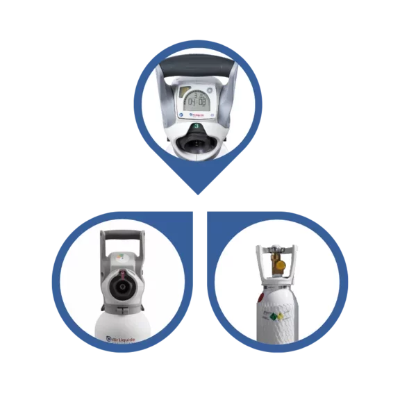 Bombola ossigeno portatile  